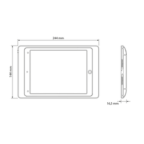 Abmessungen Case iPad Mini