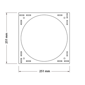 Adapter square VP6SQ zeichnung mc9w-qy
